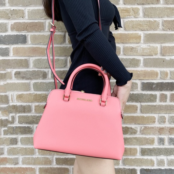 Gaby’sBags👜💕- Michael Kors Medium Satchel Pink - Picture 2 of 4